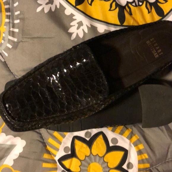 Stuart Weitzman snakeskin mules - Picture 2 of 4